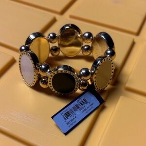 Chic Gold and Black Cara Vanessa collection Bracelet
